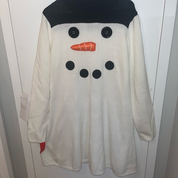 Xhilaration Christmas Woman’s Snowman Dress. Very festive Dress size XL. NWOT - Picture 4 of 9